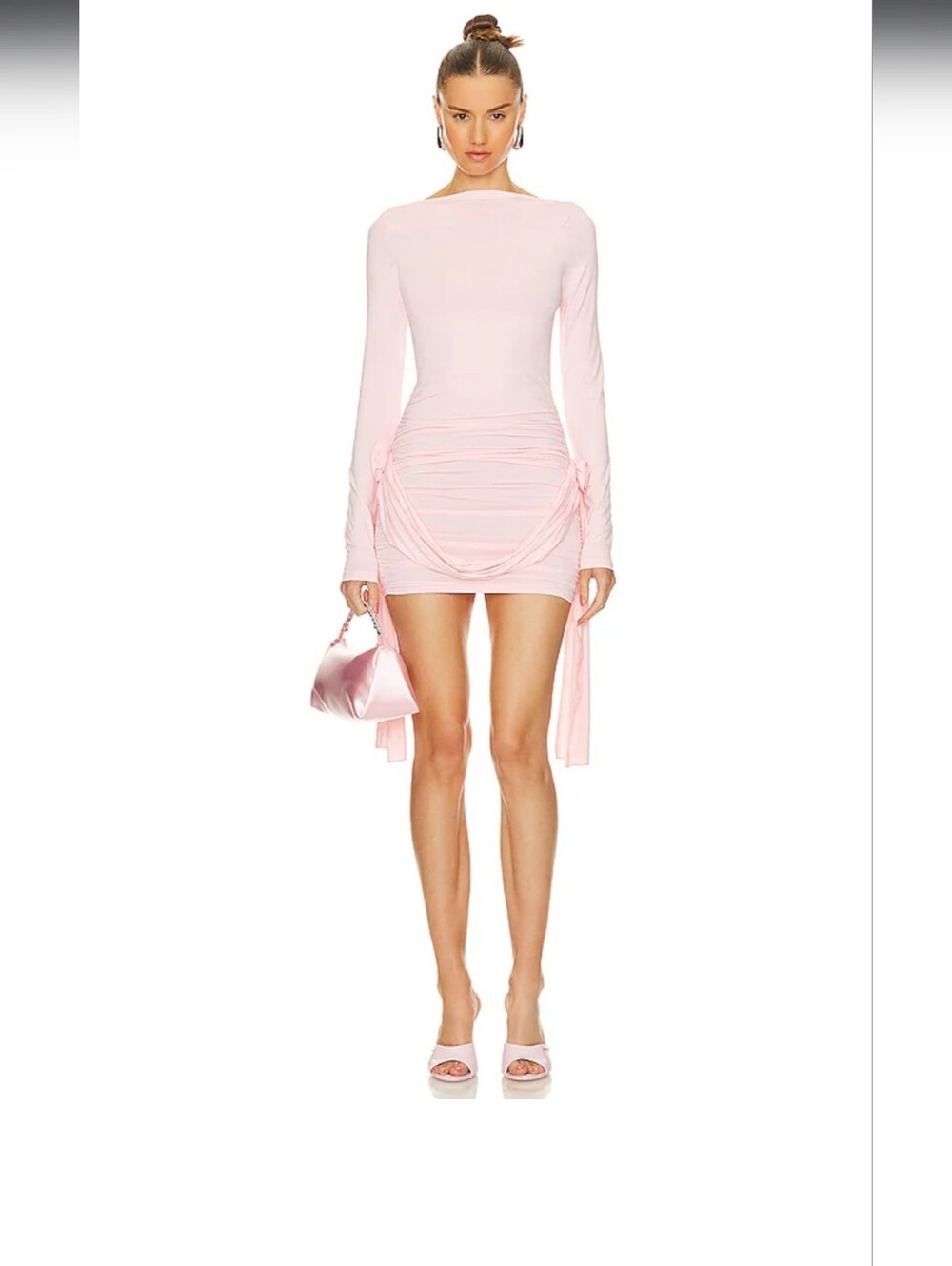 Glory Mini Dress in Blush